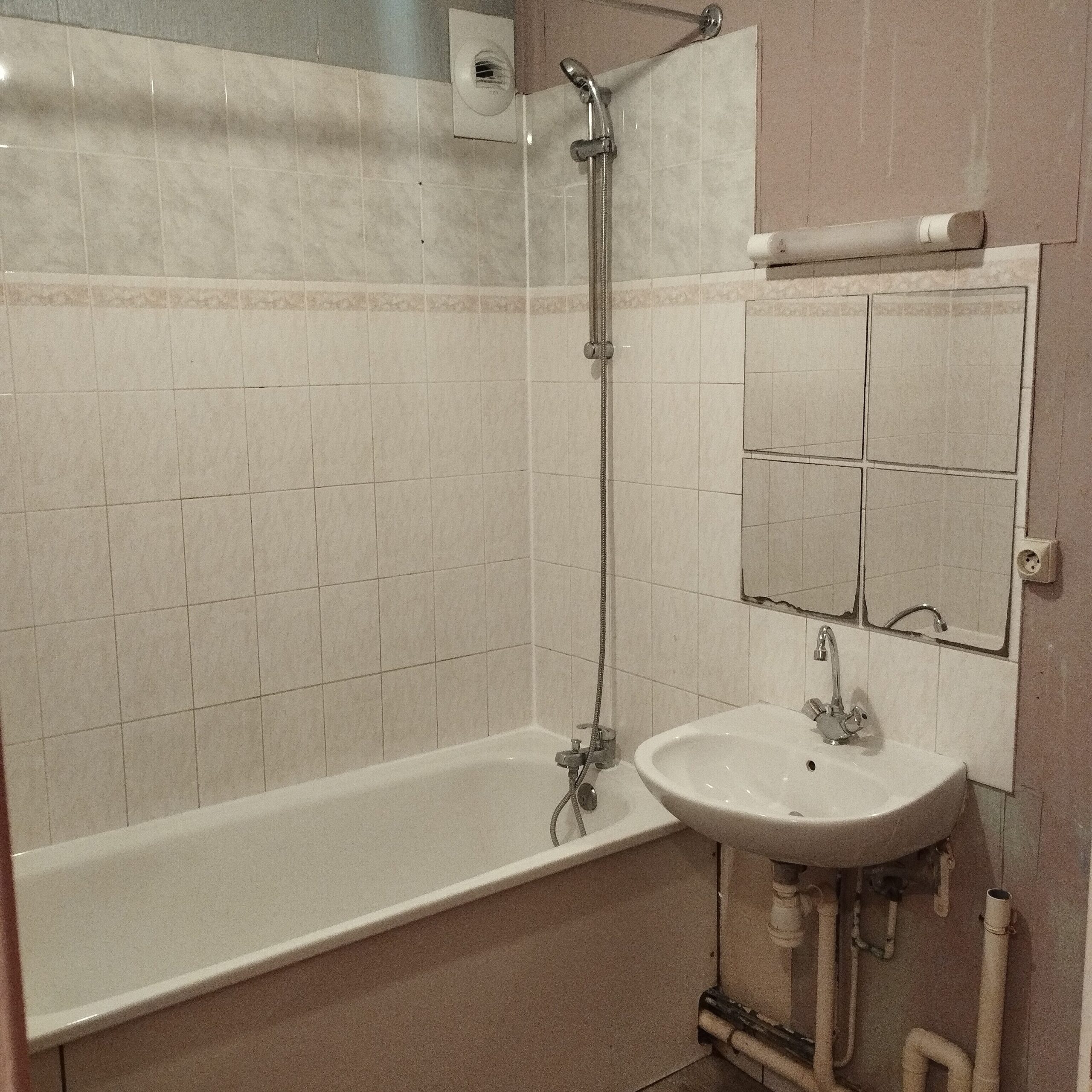 Rénovation de la salle de bain - avant