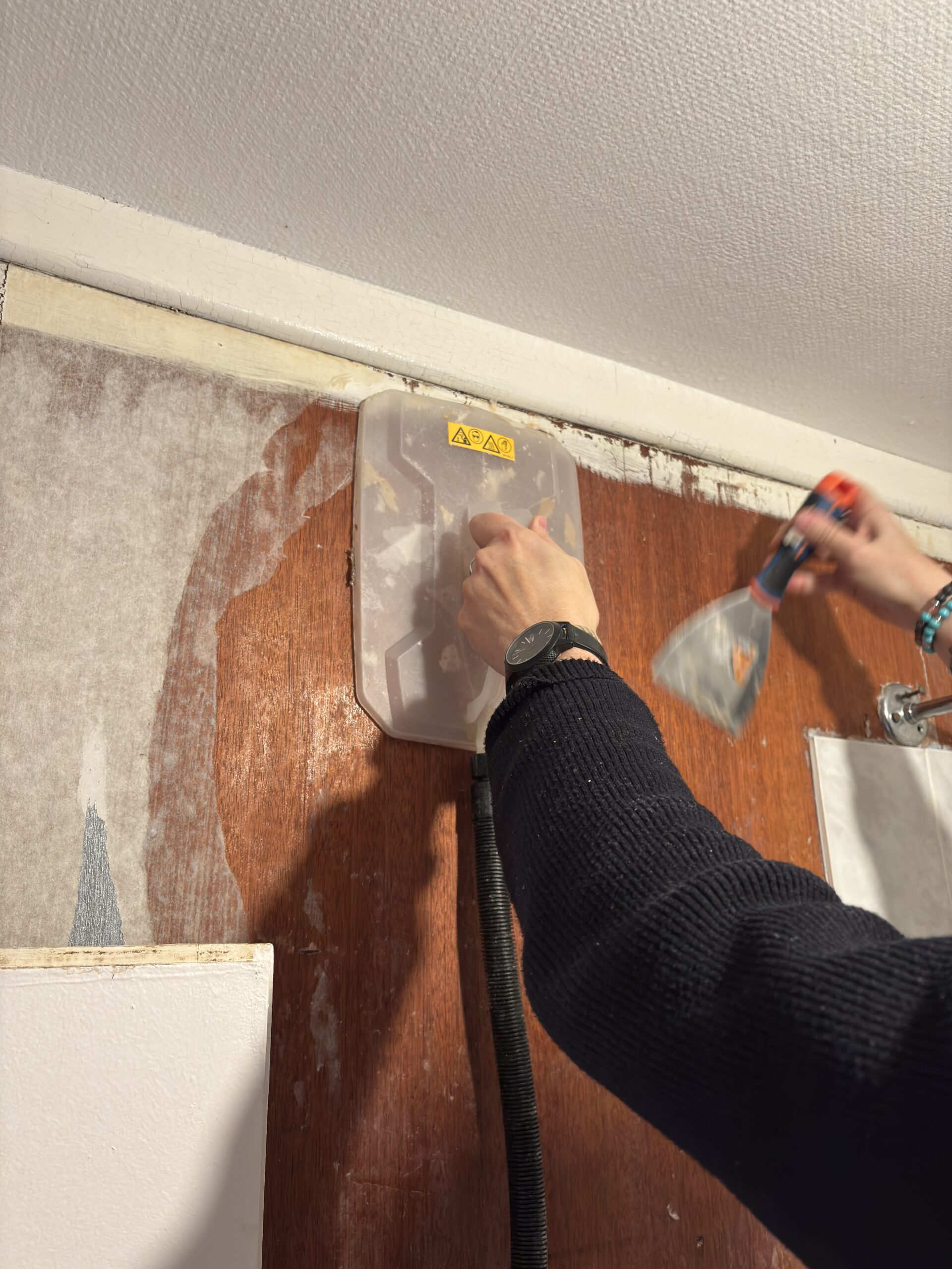 Décollage de la tapisserie